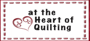 At the heart quilting logo